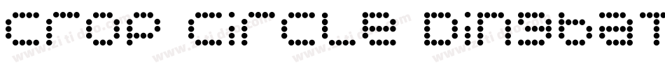 Crop Circle Dingbats字体转换
